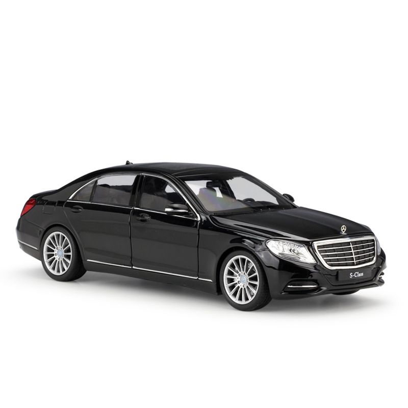 Welly Simulation 1/24 Scale S-class Die Cast Alloy Model Car Toy 