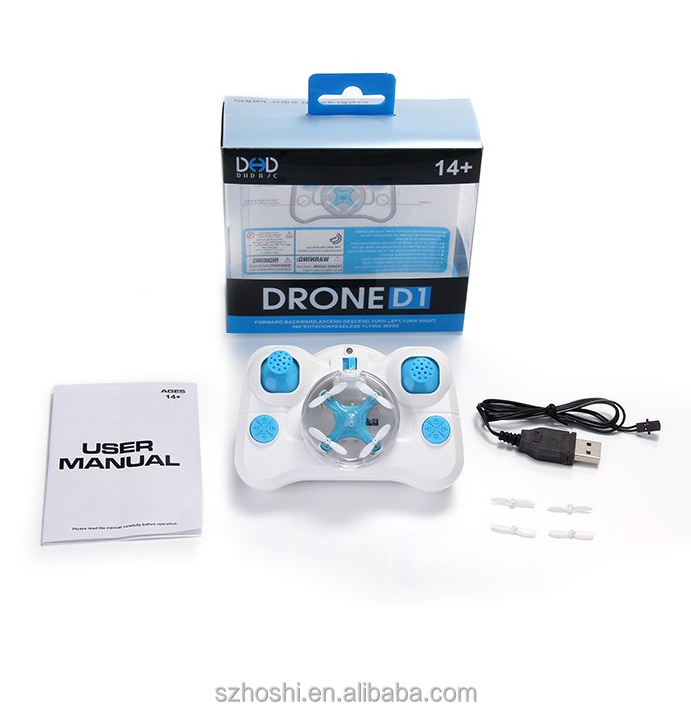 Hot Sale Ultra Mini D1 Quadcopter 4ch 2.4g 6 Axis Gyro Rc Drone Mode 2 Rc Helicopter 
